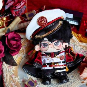 着せ替えぬいぐるみ20cm ぬい服ぬいぐるみ服軍服クールベレー帽